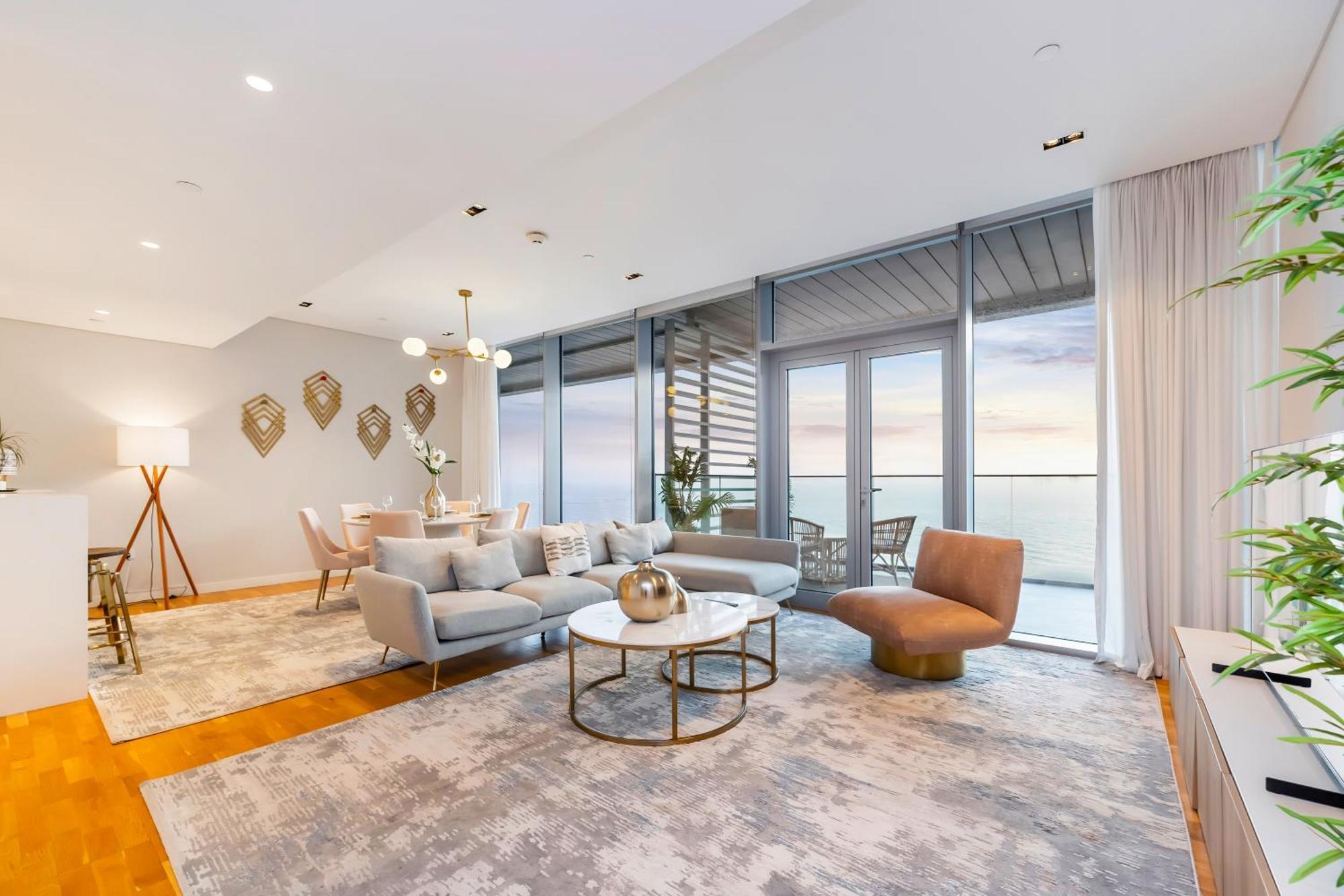 Fam Living Bluewaters - Island Living - Ain Dubai & Sea View Apartment Bagian luar foto